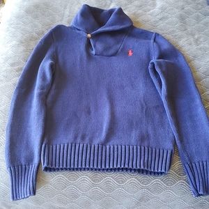 Ralph Lauren Sport Shawl Sweater